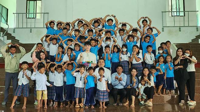 캄보디아 아이들. 김대윤 선교사 제공