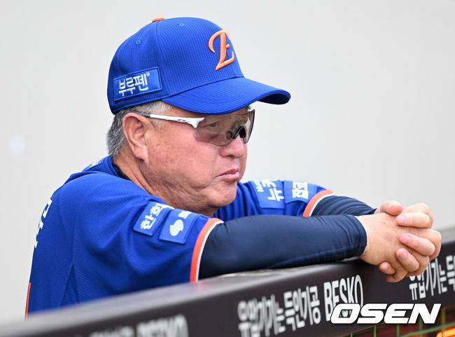 [OSEN=이대선 기자] 한화 김경문 감독 2025.08.01 /sunday@osen.co.kr