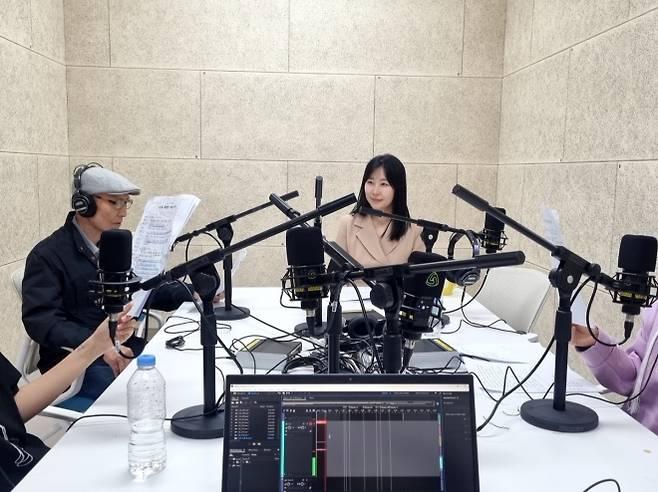 서울 동대문구 답십리영화미디어아트센터에서 애니메이션 더빙 수업이 진행되고 있다. 동대문구 제공