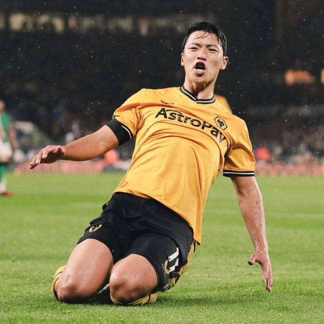 황희찬. 울버햄프턴 SNS