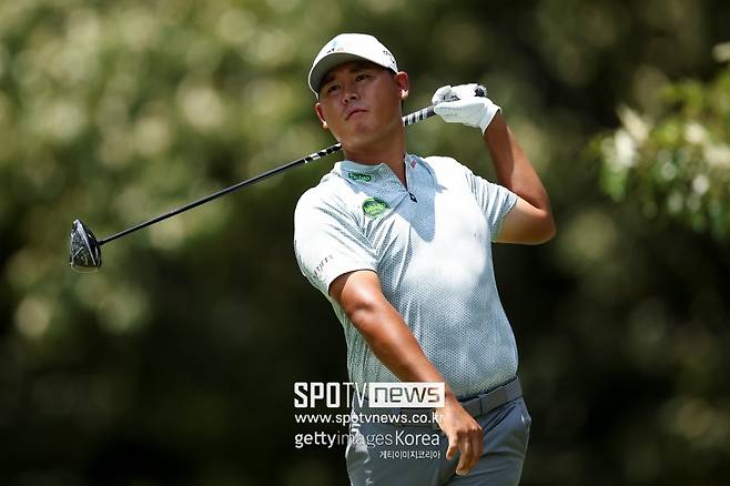 김시우의 경기 모습