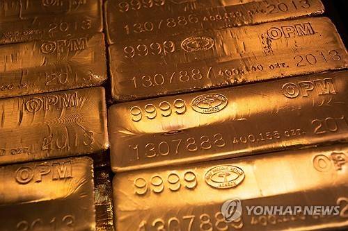 골드바 [로이터 연합뉴스 자료사진. 재판매 및 DB 금지]