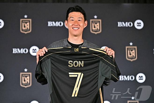 미국 LA FC의 손흥민. ⓒ AFP=뉴스1