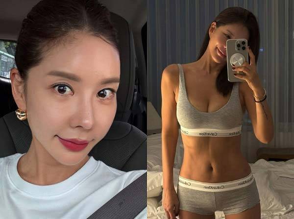 배우 출신 사업가 김준희(50)가 꾸준히 관리 중인 근황을 공개했다./사진=김준희 인스타그램 캡처