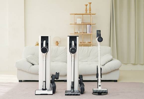 LG전자는 올해 A9 AI, A7 코어, A5 등 무선청소기 라인업을 확대해 고객의 선택 폭을 넓혔다.(왼쪽부터 A9 AI, A7 코어, A5) [사진=LG전자]