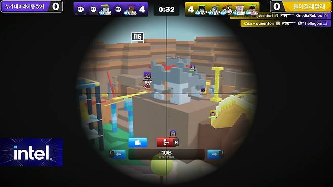 ▲ 치열한 접전 끝에 1라운드 승리를 거머쥔 들어갈래말래