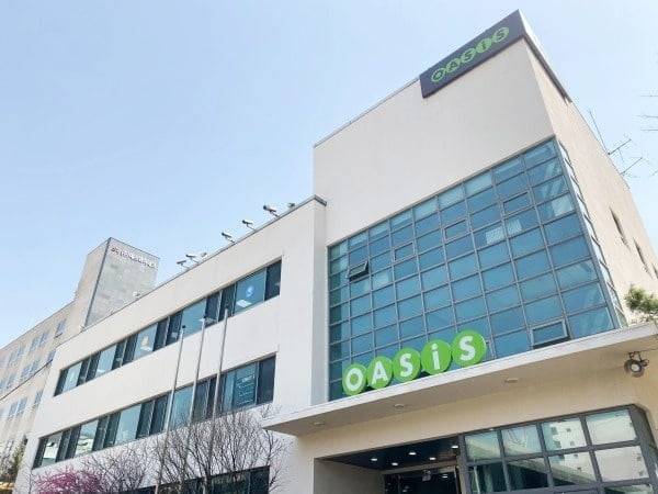 오아시스마켓 본사 전경. 한경DB