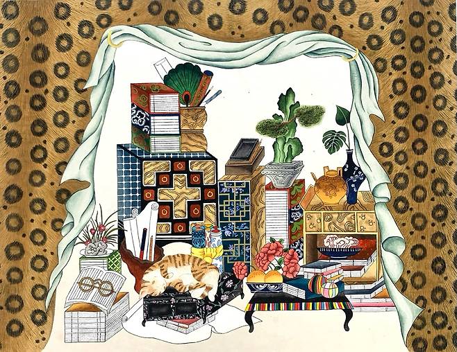 호피장막도. 최지원 제공