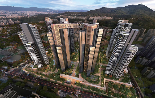 대우건설의 ‘써밋 프라니티’ 조감도(대우건설 제공)