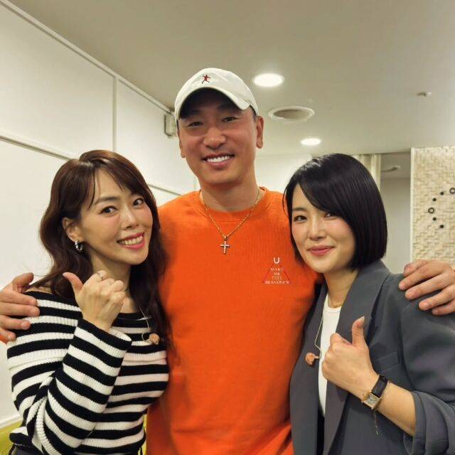 왼쪽부터 故 애즈원 멤버 이민, 브랜드뮤직 대표 라이머, 크리스탈 / 라이머 인스타그램