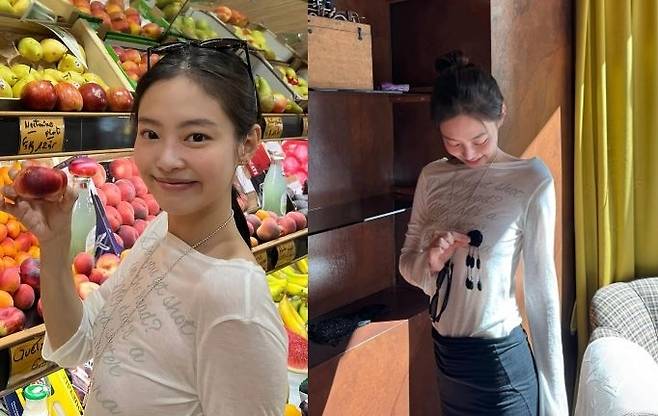 사진=제니 공식 계정