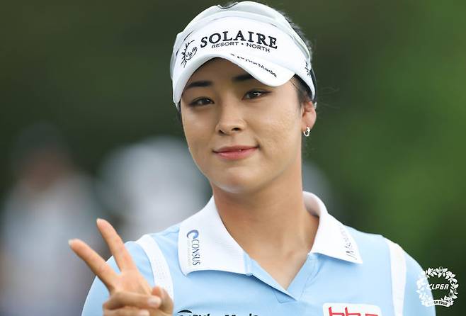 9일 제주 서귀포시 사이프러스 골프 앤 리조트(파72)에서 열린 한국여자프로골프(KLPGA) 투어 제주 삼다수 마스터스 3라운드에서 2위에 오른 윤이나. 2025.08.09. (사진=KLPGA 제공) *재판매 및 DB 금지