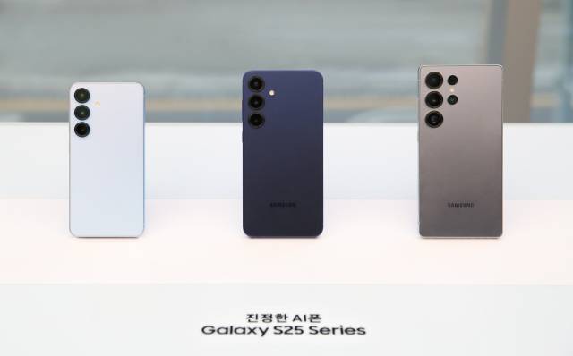 갤럭시 S25 시리즈 제품 사진. 사진제공=삼성전자