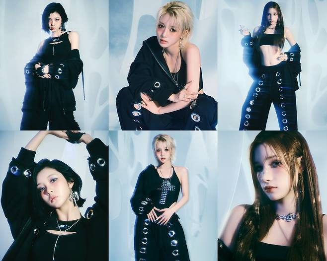 (왼쪽부터) 케플러의 김다연, 히카루, 휴닝바히에. 클렙 제공