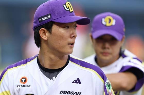 두산 베어스 신인 투수 최민석. /사진=두산 베어스 제공