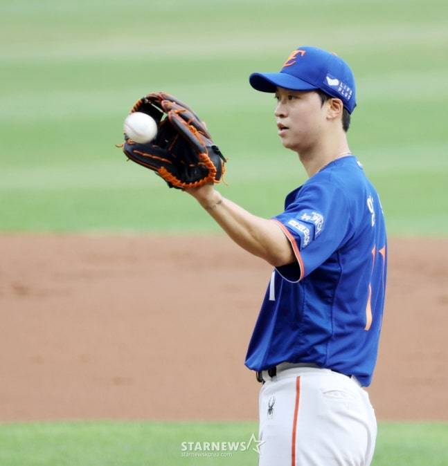 엄상백. /사진=강영조 선임기자