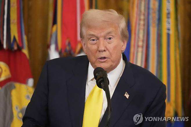 트럼프 미국 대통령 [AP 연합뉴스 자료사진. 재판매 및 DB 금지]