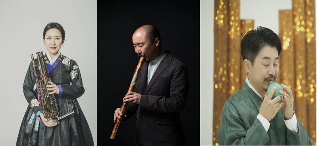 (왼쪽부터) 김효영, 김동근, 송경근 씨/사진=전주세계소리축제