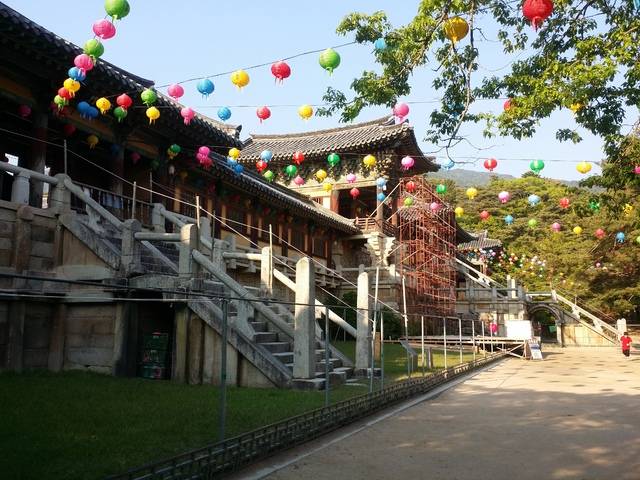 경주 세계문화유산 불국사 전경.