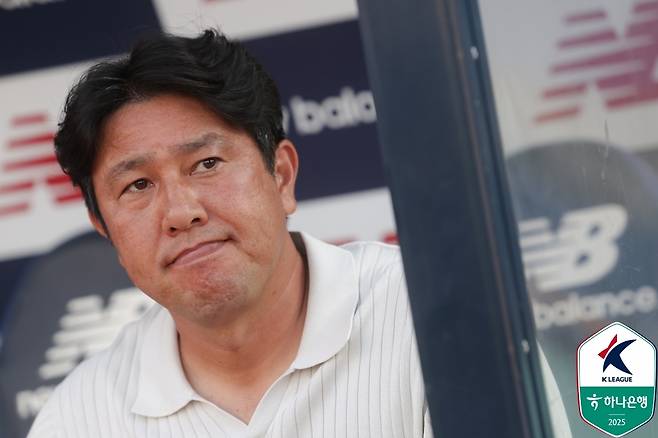 김도균 서울 이랜드 감독(한국프로축구연맹 제공)