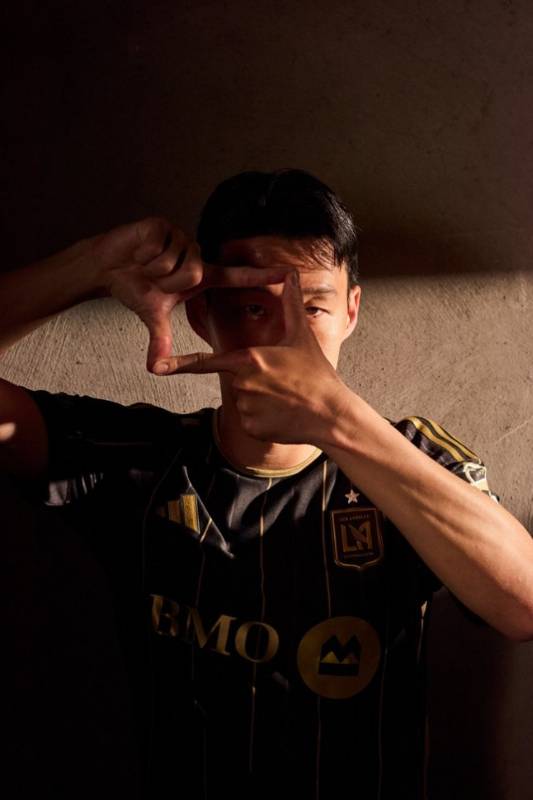 미국 메이저리그사커(MLS) LAFC(로스앤젤레스FC)로 이적한 손흥민. /사진=LAFC