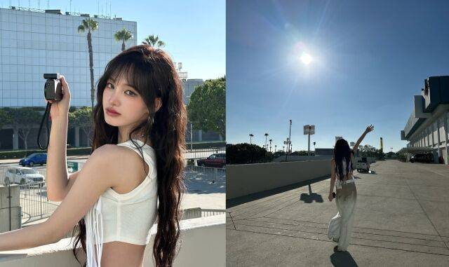 아이브 리즈가 LA에서 '리즈'를 경신했다. / 리즈 소셜미디어