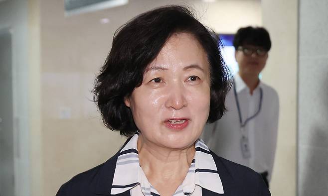 국회 법제사법위원회 위원장으로 내정된 더불어민주당 추미애 의원. 연합뉴스