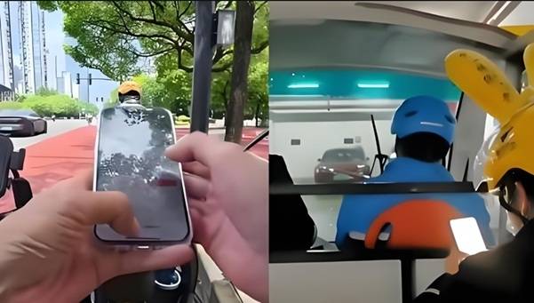 중국 상하이의 한 아파트에서 외식 배달 기사들은 셔틀을 타야한다는 규정을 내걸어 배달 기사들로부터 외면당했다. 유쿠(优酷)