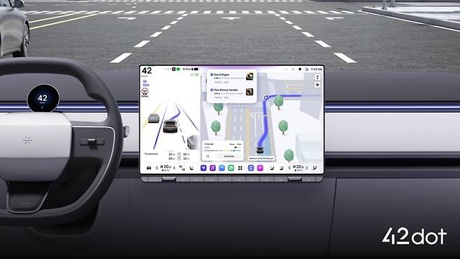 포티투닷 차세대 인포테인먼트 시스템 '플레오스 커넥트(Pleos Connect)'