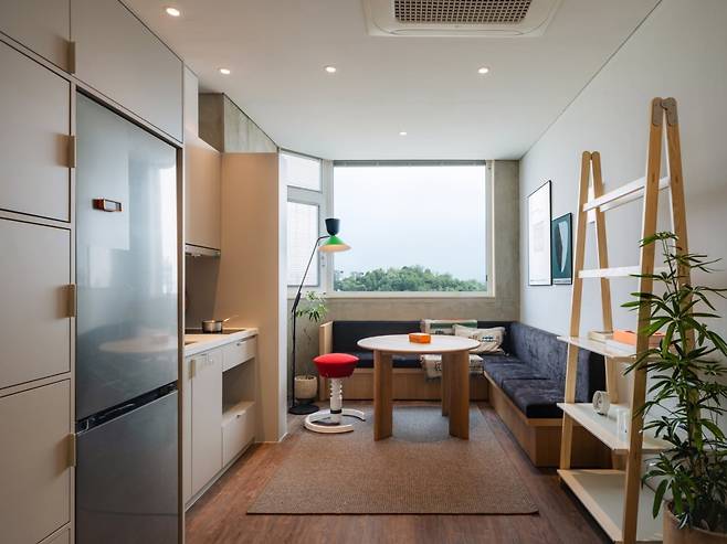 에피소드 신촌 캠퍼스의 전용 공간 '커뮤니티' 타입. 사진=SK디앤디