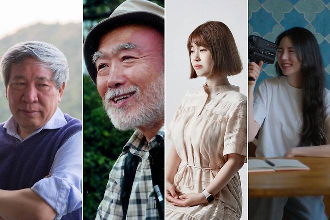 From left, Yan Lianke, Hyun Ki-young, Kim Cho-yeop and Seong Hae-na (LTI Korea)