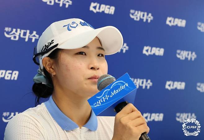 10일 제주도 서귀포시 사이프러스 골프앤리조트에서 끝난 KLPGA투어 제주삼다수 마스터스에서 생애 첫 승을 거둔 고지원. KLPGA
