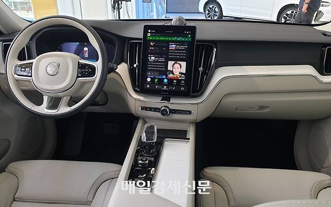 볼보 신형 XC6 실내  [사진촬영=최기성 매경 디지털뉴스룸 기자]