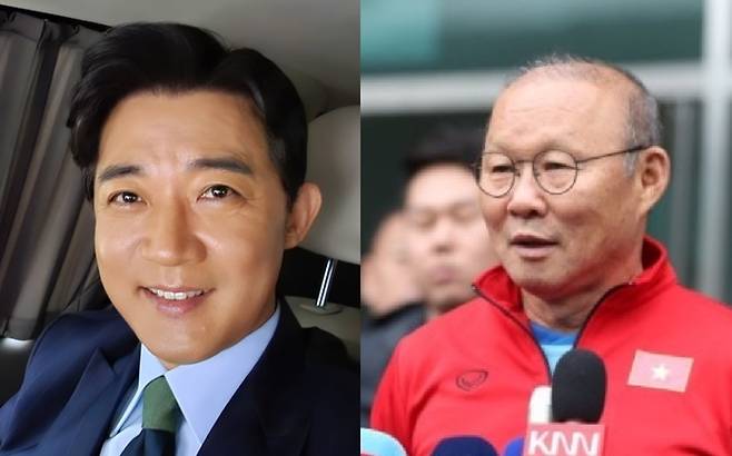 한·베트남 정상 국빈만찬에 배우 안재욱과 박항서 전 베트남 축구 국가대표 감독도 초청됐다. [사진출처 = 인스타그램, 연합뉴스]