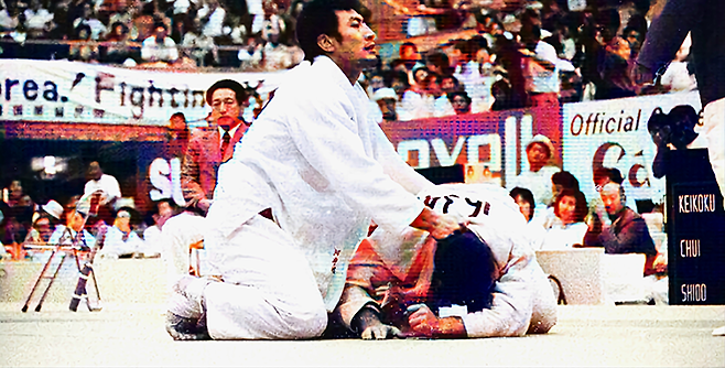 서울올림픽기념국민체육진흥공단 하형주 이사장은 1985년 제13회 일본 고베 국제대학스포츠연맹 하계유니버시아드 유도 95㎏ 금메달리스트다. 사진=본인 제공