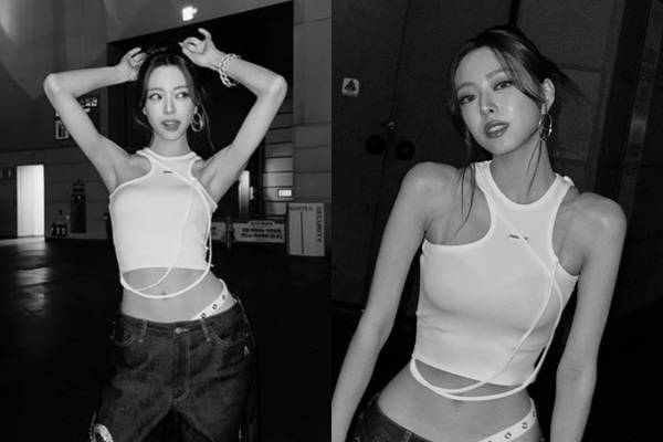 걸그룹 있지 멤버 유나가 아찔한 몸매를 뽐냈다. /사진=유나 인스타그램