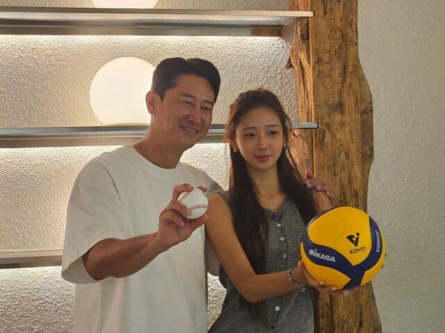 박용택, 딸 박솔비 양 / 박용택 아내 한진영 씨 인스타그램