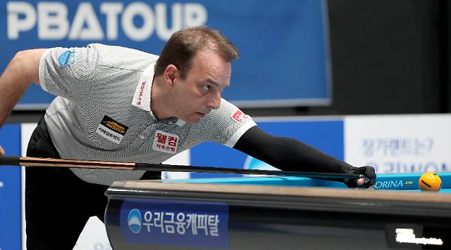 엄상필과 4강에서 격돌하는 다니엘 산체스. PBA