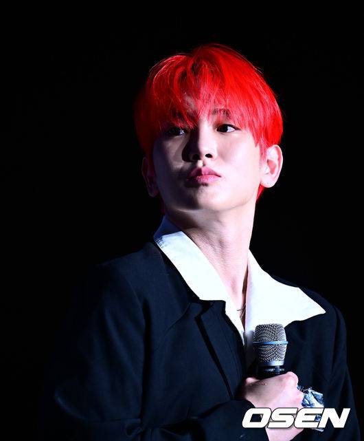 [OSEN=지형준 기자] 11일 서울 광진구 자양동 풀만 앰배서더 서울 이스트폴 브로드웨이에서 샤이니 키 정규 3집 'HUNTER' 발매 기념 기자간담회가 열렸다.‘HUNTER’는&nbsp;2022년&nbsp;8월 정규&nbsp;2집&nbsp;‘Gasoline’(가솔린)&nbsp;이후&nbsp;3년 만에 발표되는 키의 새 정규 앨범이자&nbsp;‘나’와&nbsp;‘자아’에 대한 다양한 이야기를 전반에 녹여낸 앨범으로,&nbsp;타이틀 곡&nbsp;‘HUNTER’를 포함한 다채로운 장르의 총&nbsp;10곡으로 구성됐다.샤이니 키가 간담회를 하고 있다. 2025.08.11 / jpnews@osen.co.kr