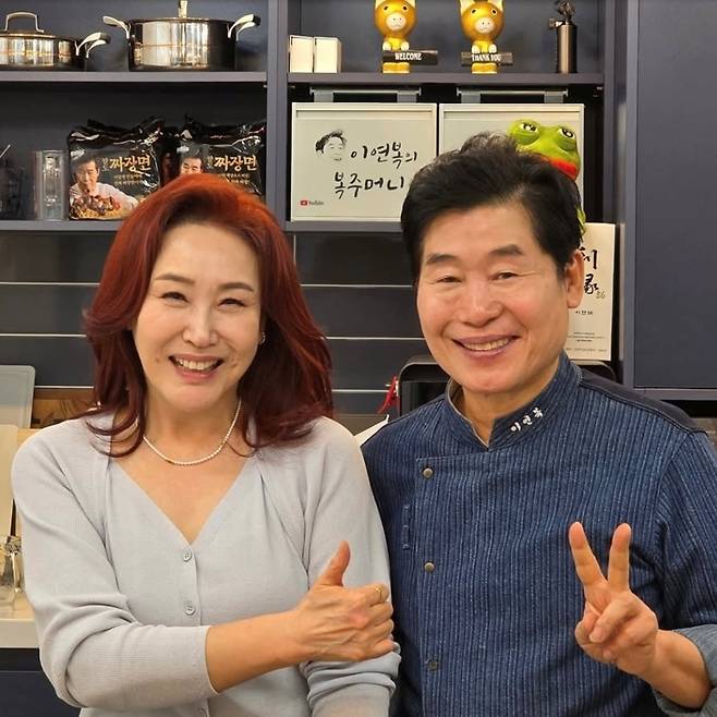 주현미와 이연복. 이연복 인스타그램 캡처