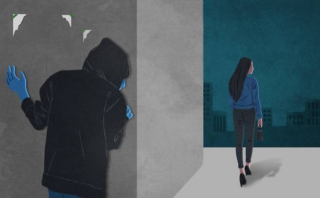 스토킹 피해 여성은 그렇지 않은 여성보다 심혈관 질환 발생 위험이 41~70% 더 높다는 연구 결과가 나왔다.  서울신문 DB