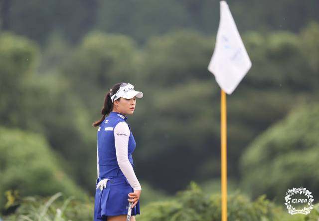 제주삼다수 마스터스에 출전한 윤이나. 사진 제공=KLPGA