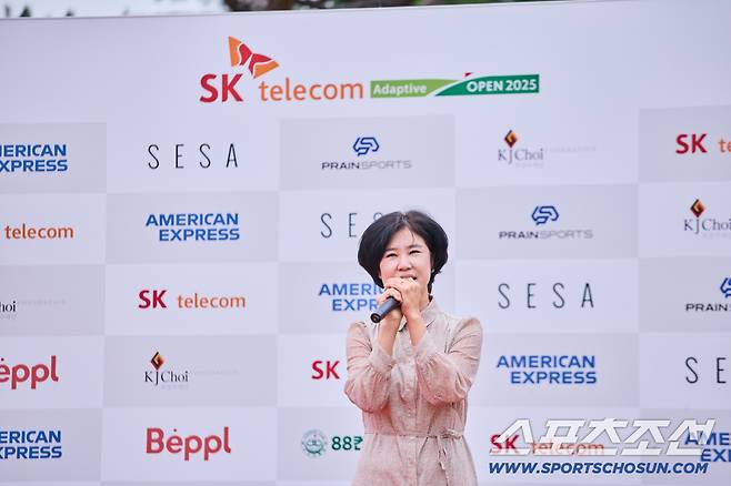 허도경 어머니 양정숙씨의 감사인사.