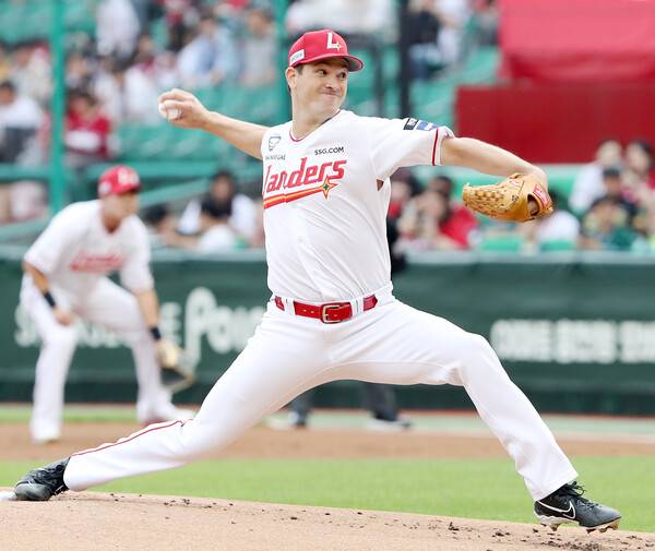 드류 앤더슨. ⓒSSG랜더스