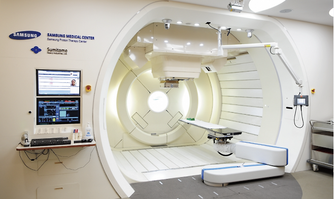 삼성서울병원 양성자치료기. 삼성서울병원 제공
