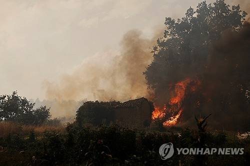 스페인 산불. 로이터 연합뉴스