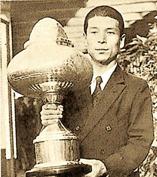 1941년 일본오픈에서 우승한 고 연덕춘 한국프로골프협회(KPGA) 고문. /KPGA