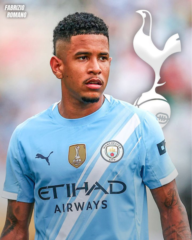 손흥민의 대체자가 될까. 토트넘이 맨체스터 시티의 윙어 사비뉴 영입을 노릴 예정이다. 사진=파브리지오 로마노 기잔 SNS