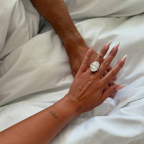 크리스티아누 호날두(40·알 나스르)가 9년째 사실혼 관계에 있는 여성과 결혼한다./사진=조지나 로드리게스 SNS