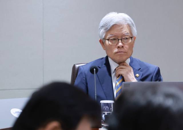 ▲최동석 인사혁신처장이 지난달 29일 서울 용산 대통령실 청사에서 이재명 대통령 주재로 열린 국무회의에 참석하고 있다. ⓒ연합뉴스